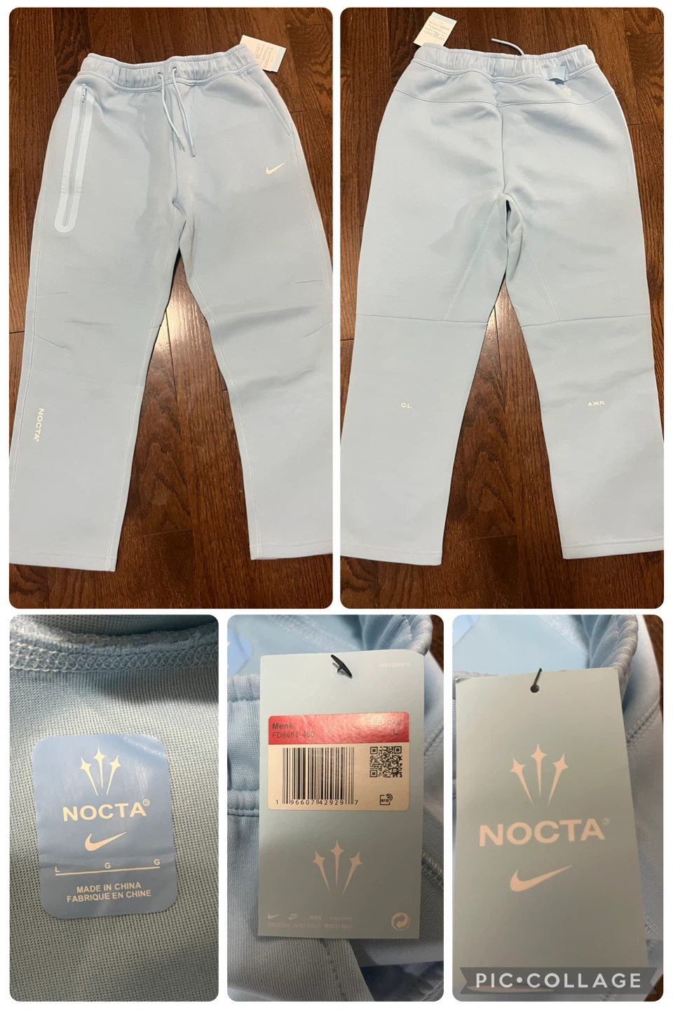 BRAND NEW NOCTA x Nike Tech Blue Pants - Size L
