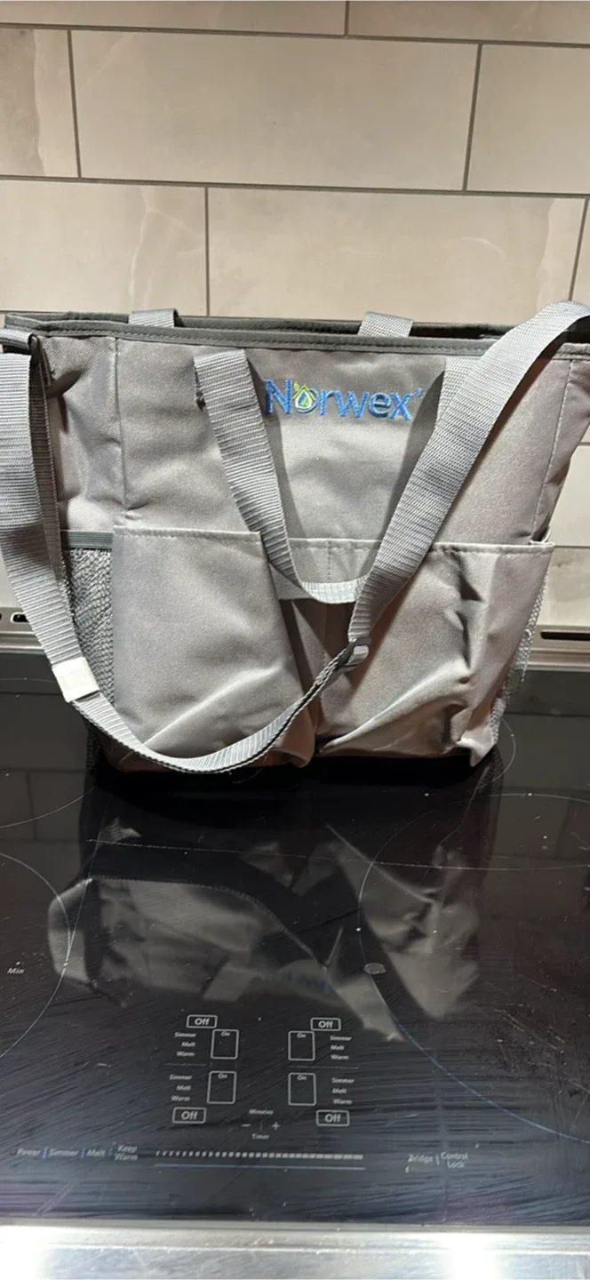 Norwex Gray Tote Bag thumbnail