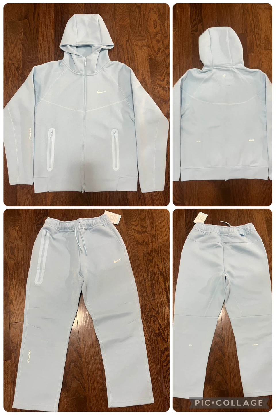 BRAND NEW NOCTA x Nike Tech Blue Tracksuit - Size L