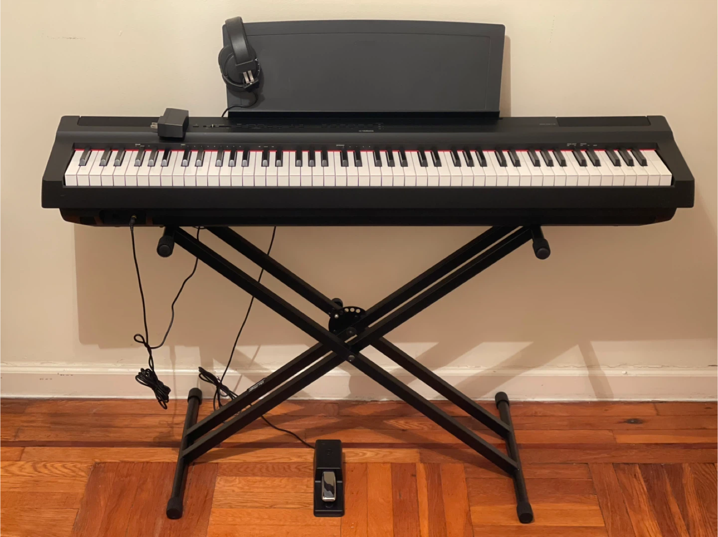 Yamaha P-125 Digital Piano with Stand & Accessories