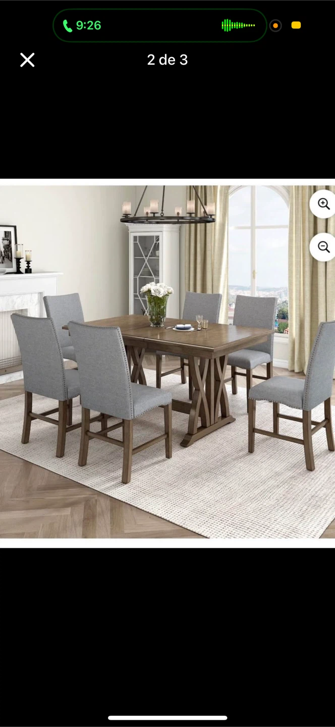 Dining Table with 6 Chairs