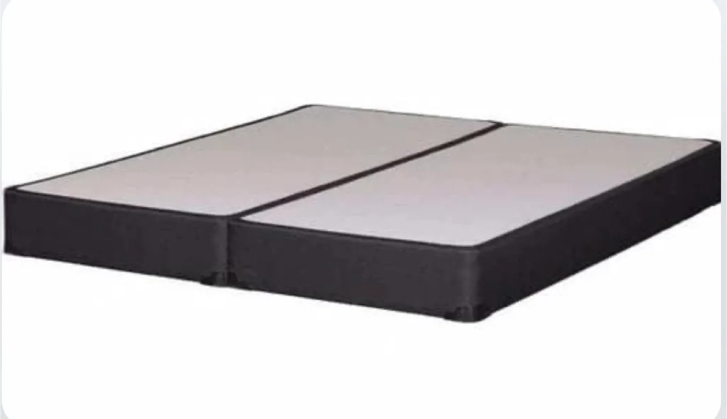 King Size Spring box & King Size Metal Bed Frame thumbnail