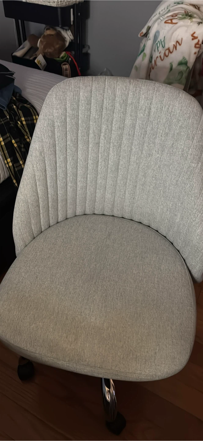 Gray makeup Chair