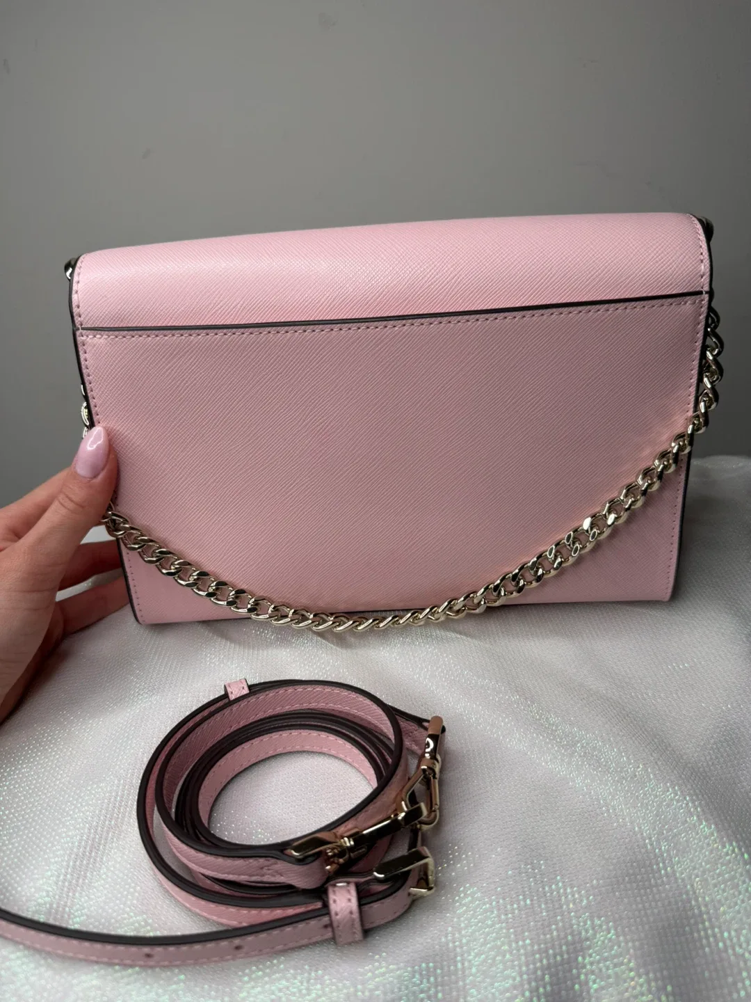 Kate Spade Pink Crossbody Bag image indicator(6)