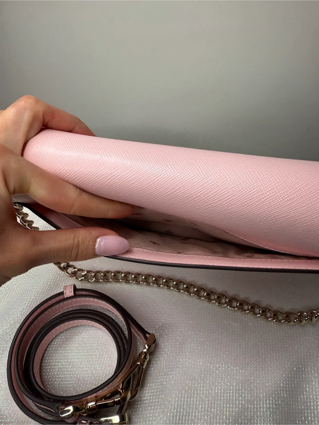 Kate Spade Pink Crossbody Bag image indicator(5)