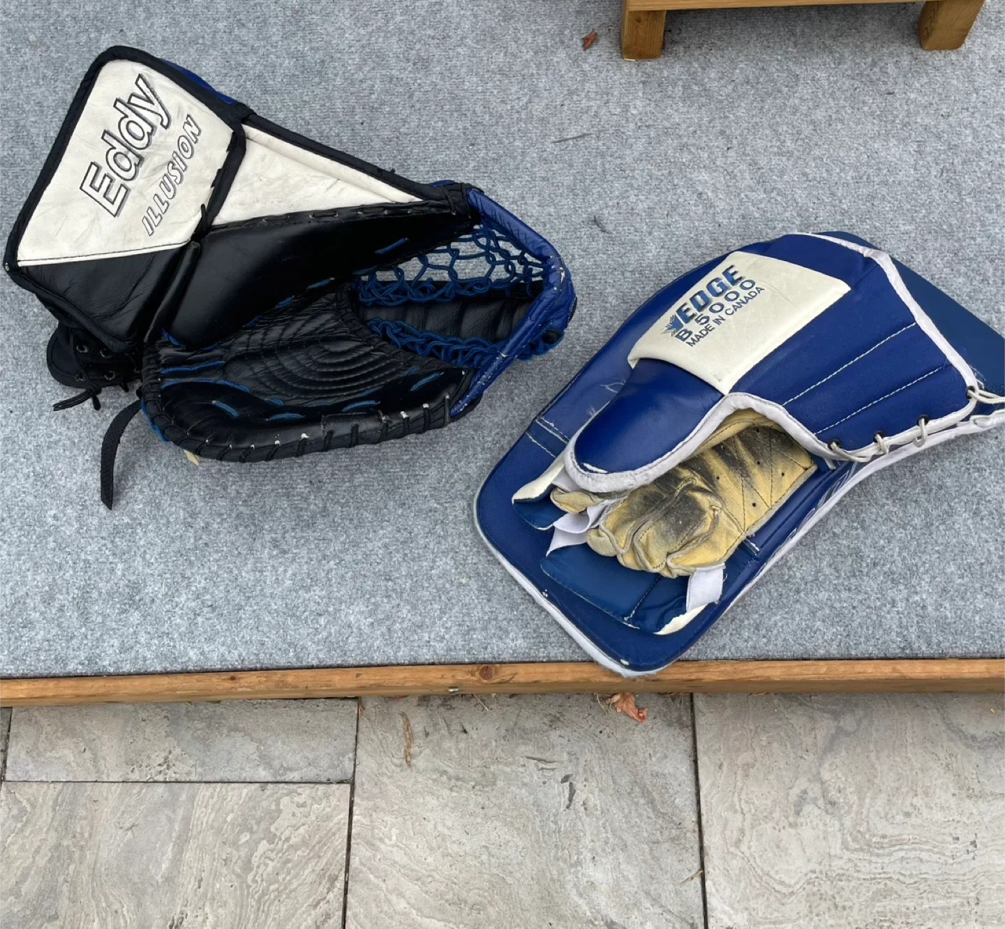 Eddy Illusion Hockey Goalie Glove & Blocker image indicator(2)