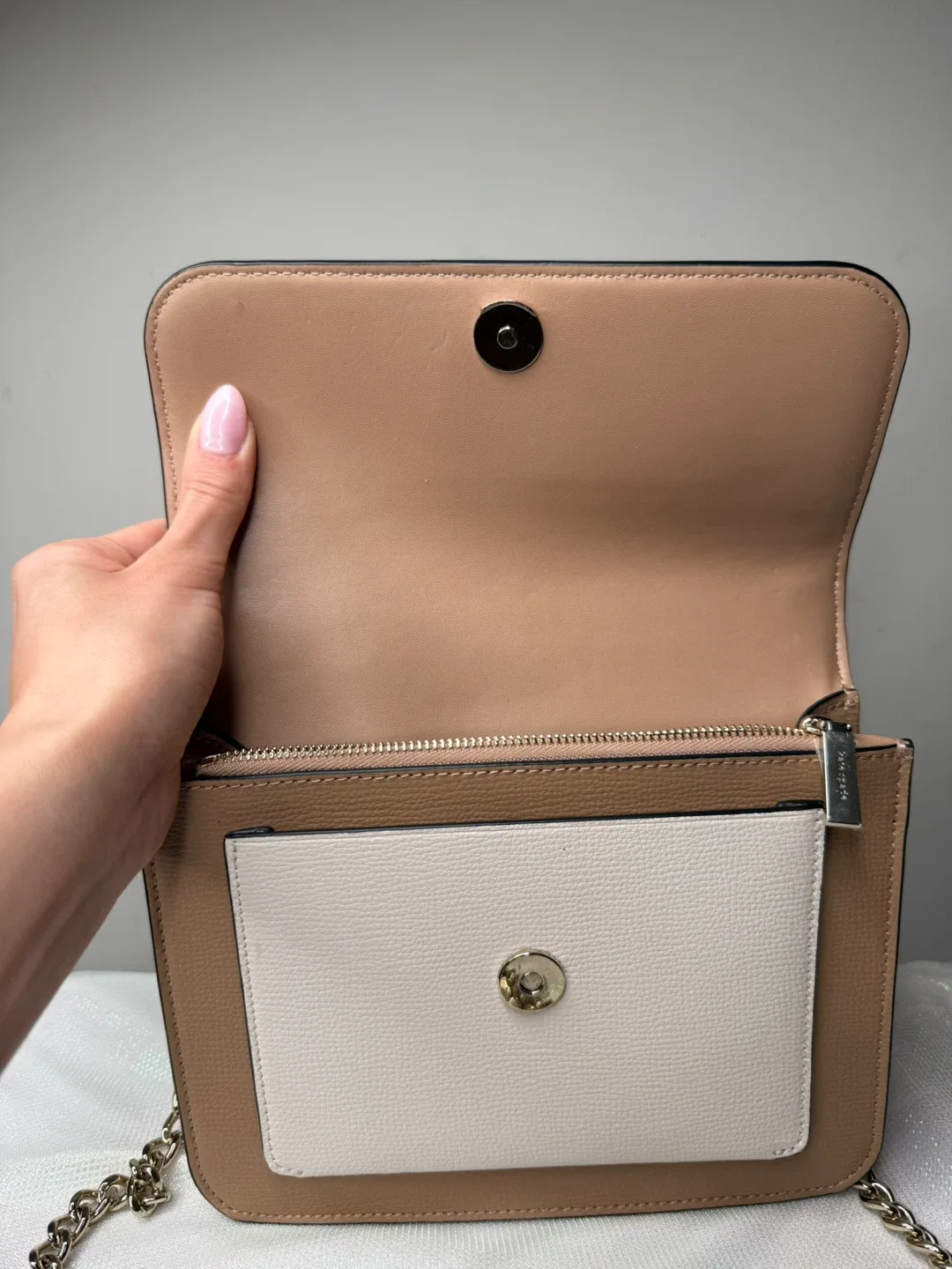 Kate Spade Crossbody Bag - Black, Beige, White image indicator(3)