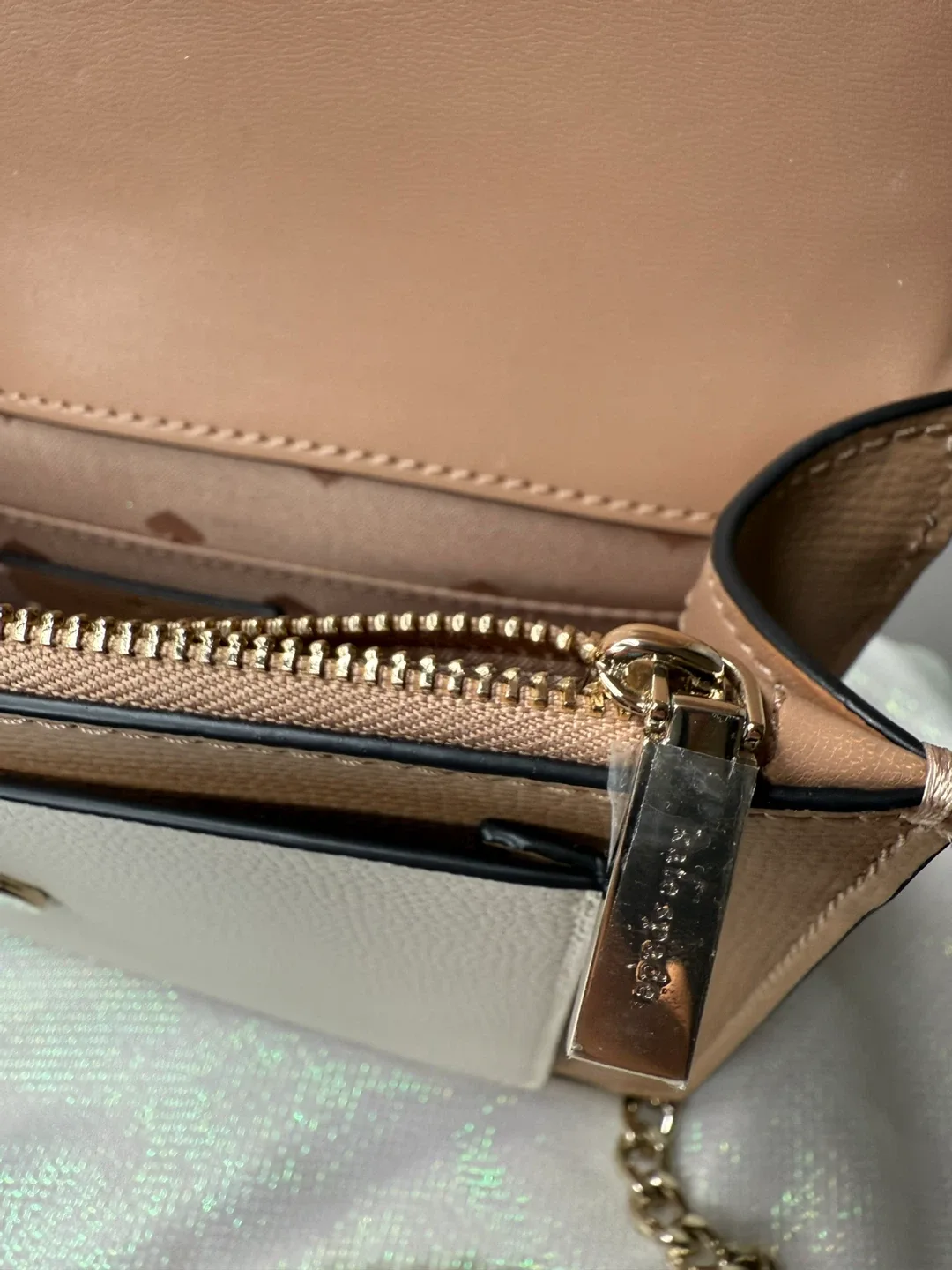 Kate Spade Crossbody Bag - Black, Beige, White image indicator(5)