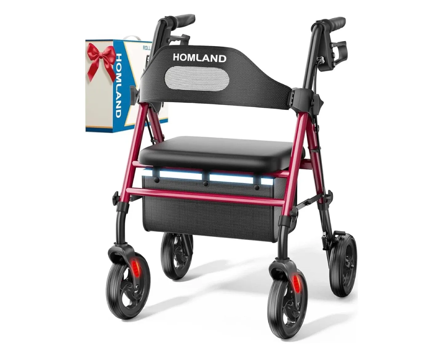 Homland Rollator Walker with Seat thumbnail