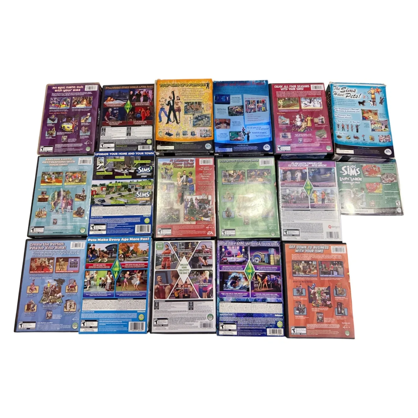 X17 THE SIMS PC GAMES LOT - PRE-OWNED image indicator(3)