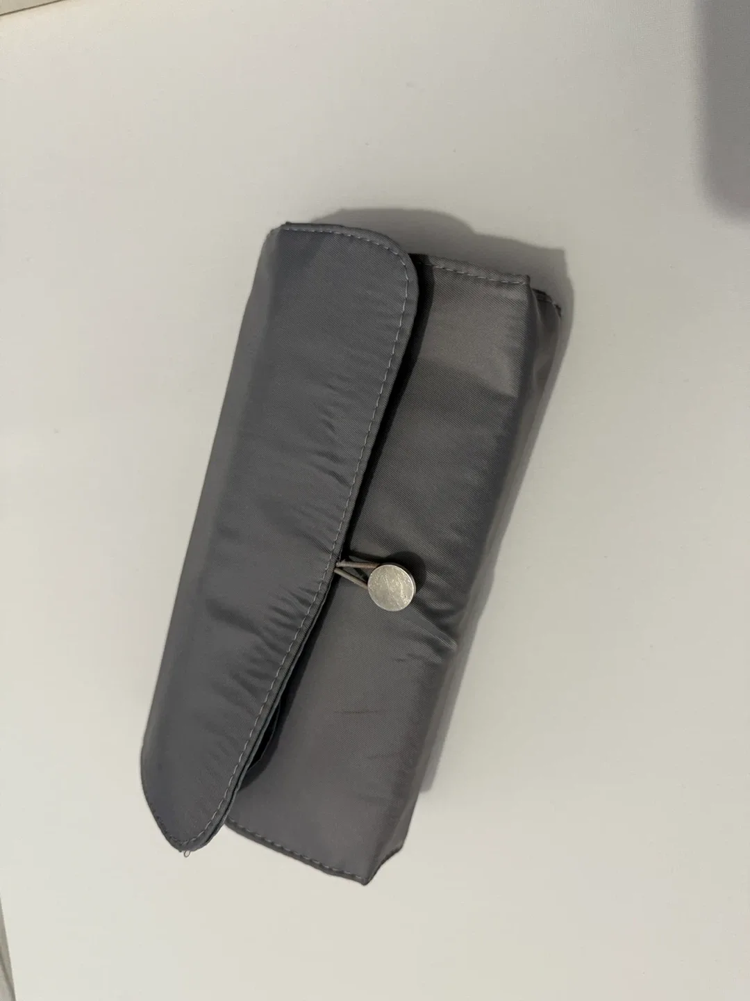 Grey Makeup Brush Roll Up Bag thumbnail