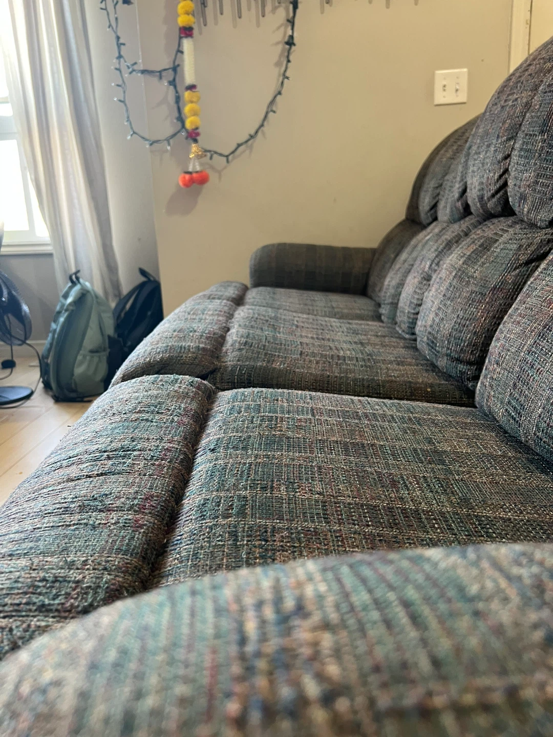 Comfortable 3-Seater reclining Sofa - photo 4