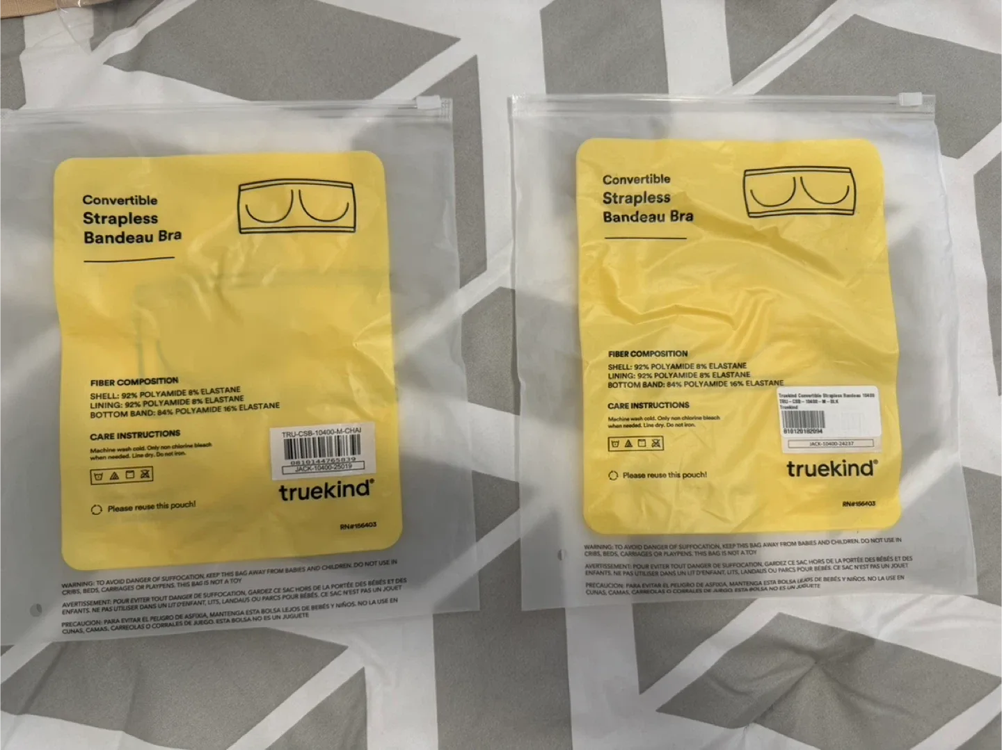 Shapermint Truekind Convertible Strapless Bandeau Bra - Size M image indicator(4)