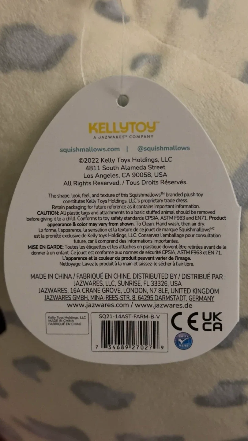 Squishmallows BNWT Rosie The Cow Plush 14” image indicator(6)