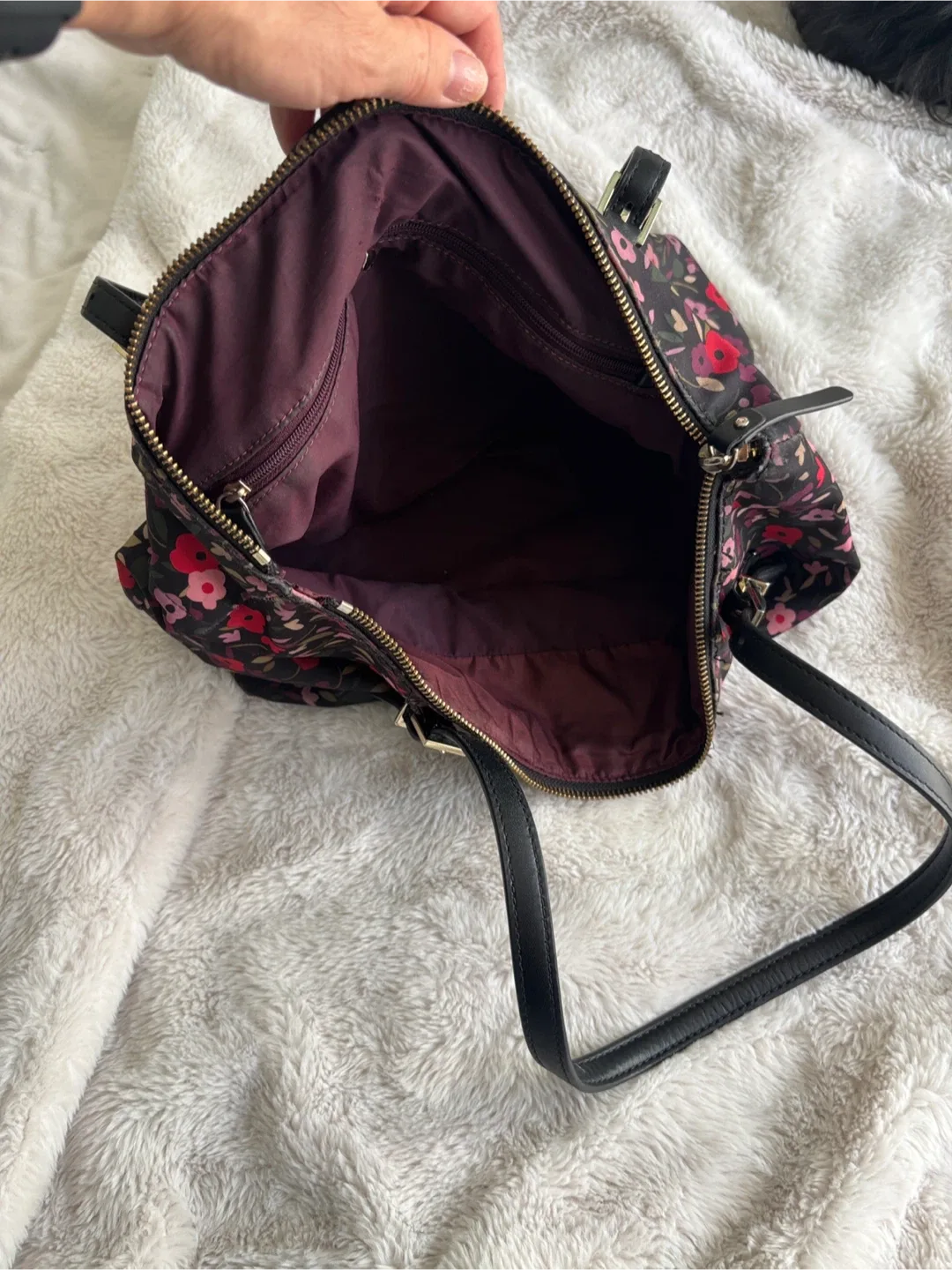 Kate Spade Floral Tote Bag image indicator(3)