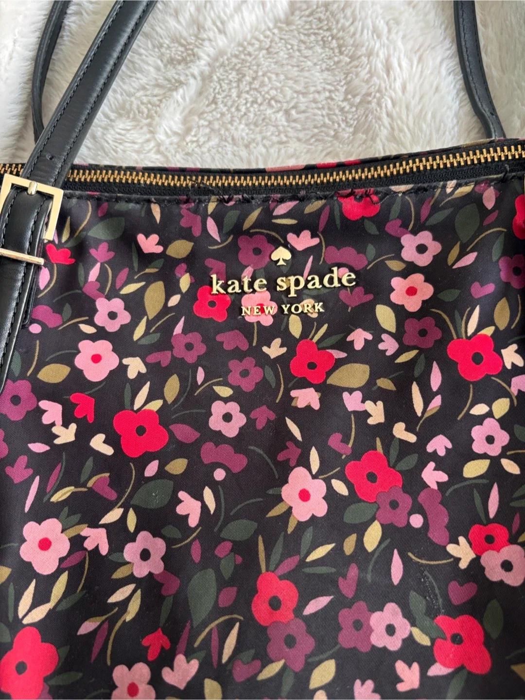 Kate Spade Floral Tote Bag image indicator(2)