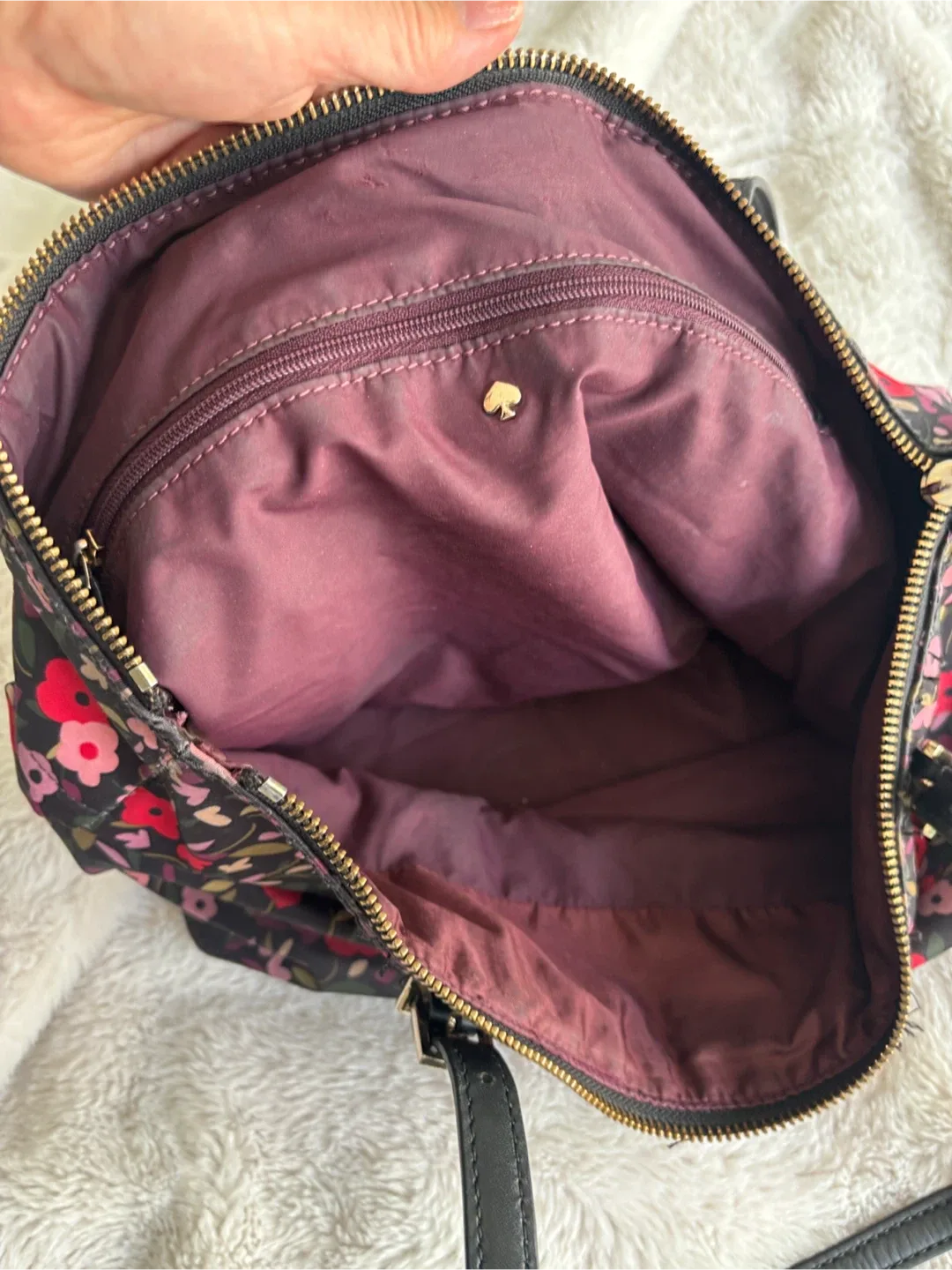 Kate Spade Floral Tote Bag image indicator(4)