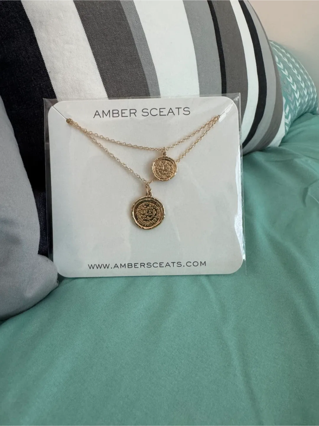 Amber Sceats Gold Necklace - New image indicator(2)