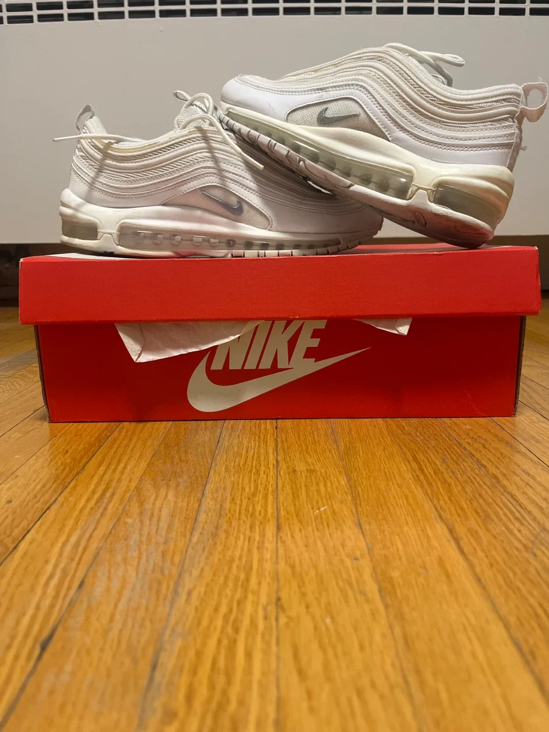 Nike Air Max 97 White, Size 8.5 image indicator(2)