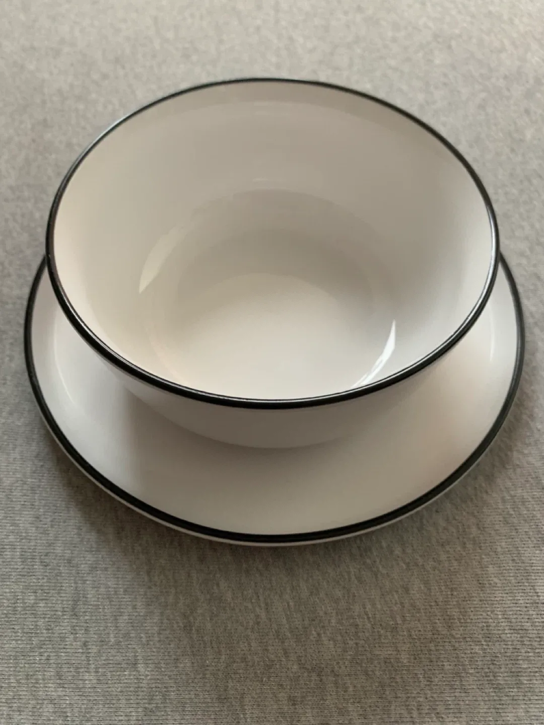 BIA Cordon Bleu Porcelain White Bowl and Plate Set 🥕 thumbnail