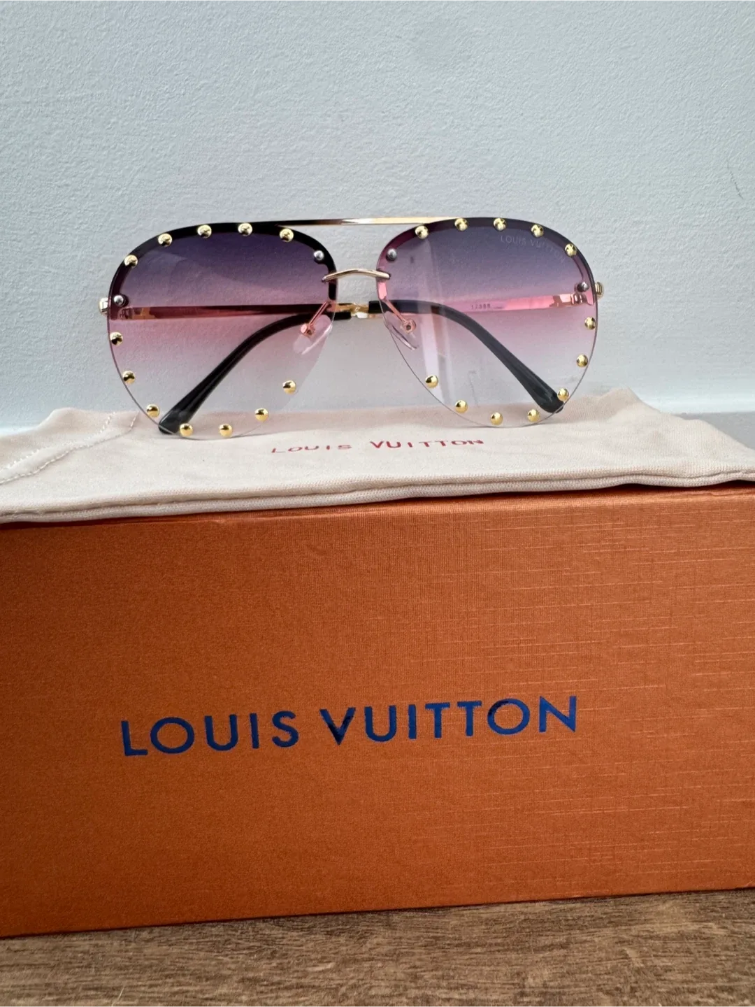 Louis Vuitton Sunglasses with Box image indicator(2)