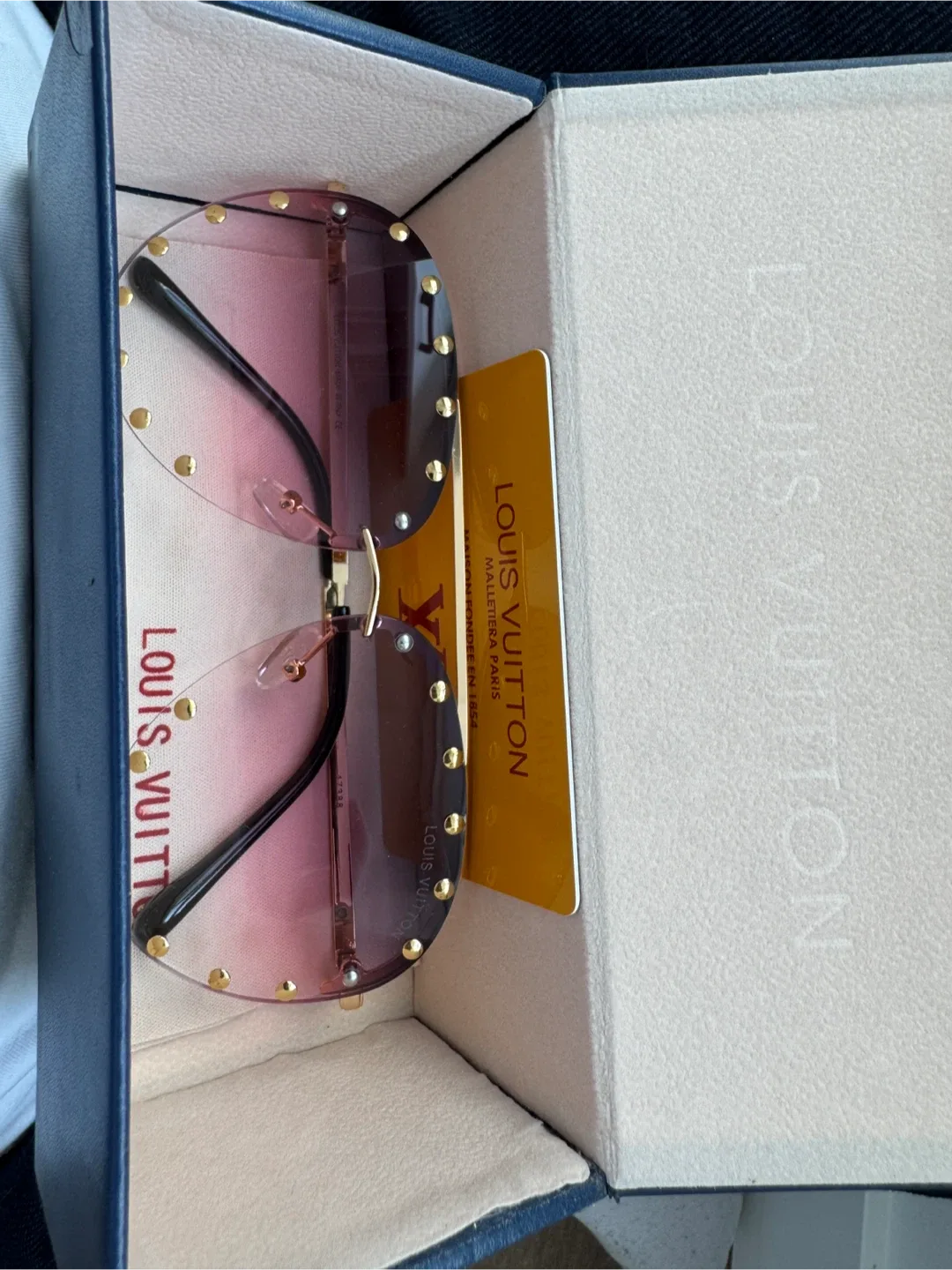 Louis Vuitton Sunglasses with Box image indicator(3)