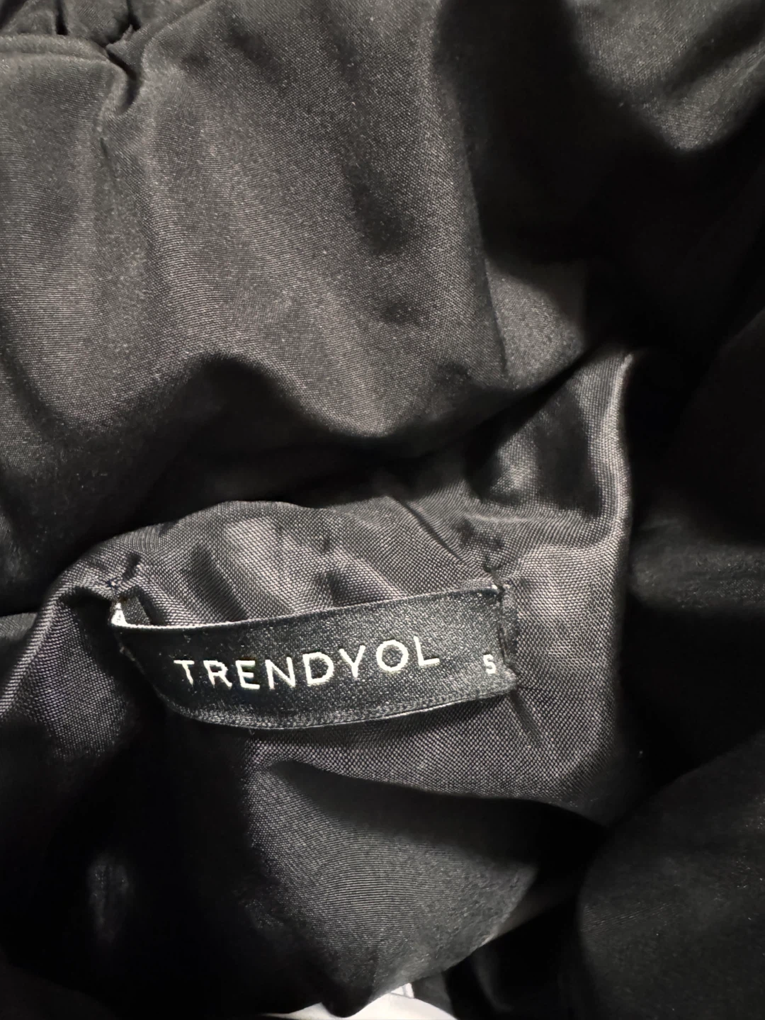 Trendyol Black Puffer Jacket - Size S - photo 2