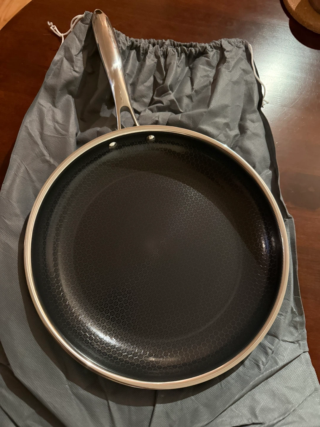 Hexclad Hybrid Cookware Fry Pan 12 Inch