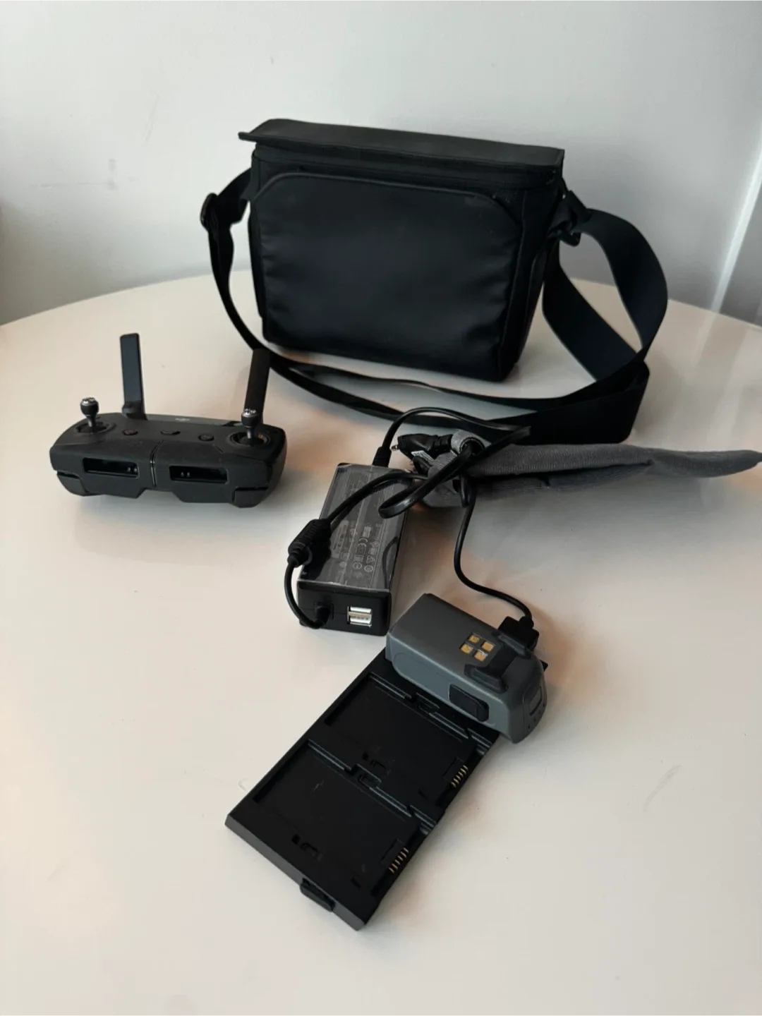 DJI Spark Drone Accessories - Controller, Charger, Bag thumbnail
