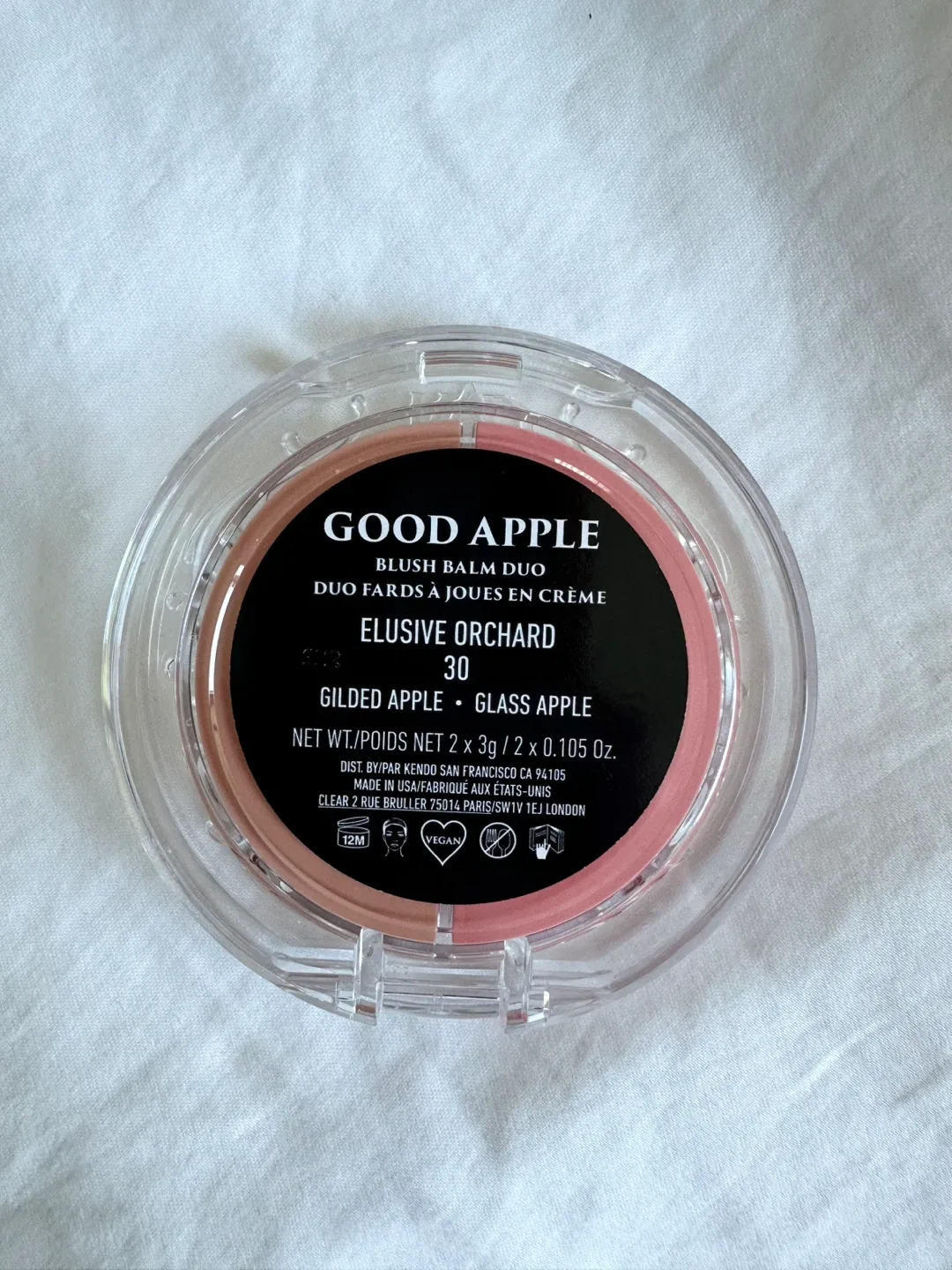 New KVD Beauty Good Apple Blush Balm Duo - Elusive Orchard 30 image indicator(3)
