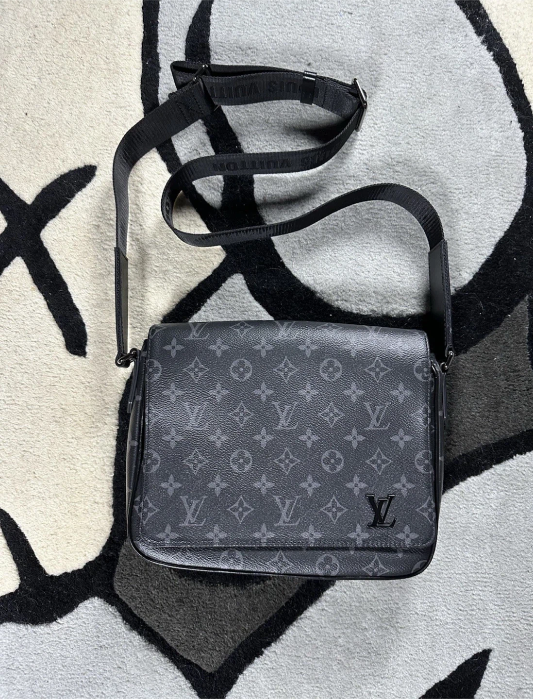 Louis Vuitton Black Shoulder Bag