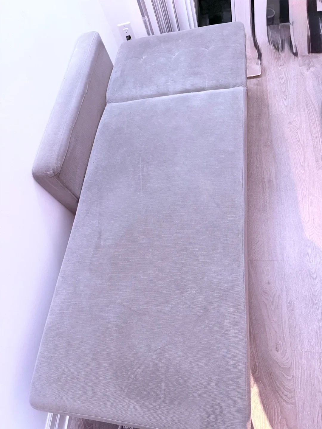 [Saturday Move out Sale] Grey Sofa Bed with Storage 🥕 image indicator(4)