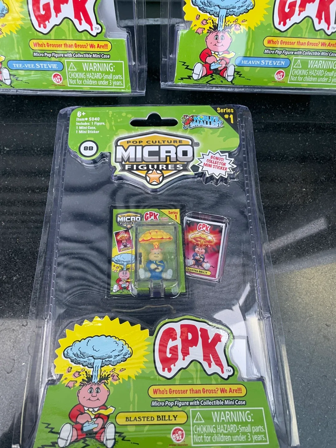 Garbage pail kids GPK Micro Figures Series #1 image indicator(4)