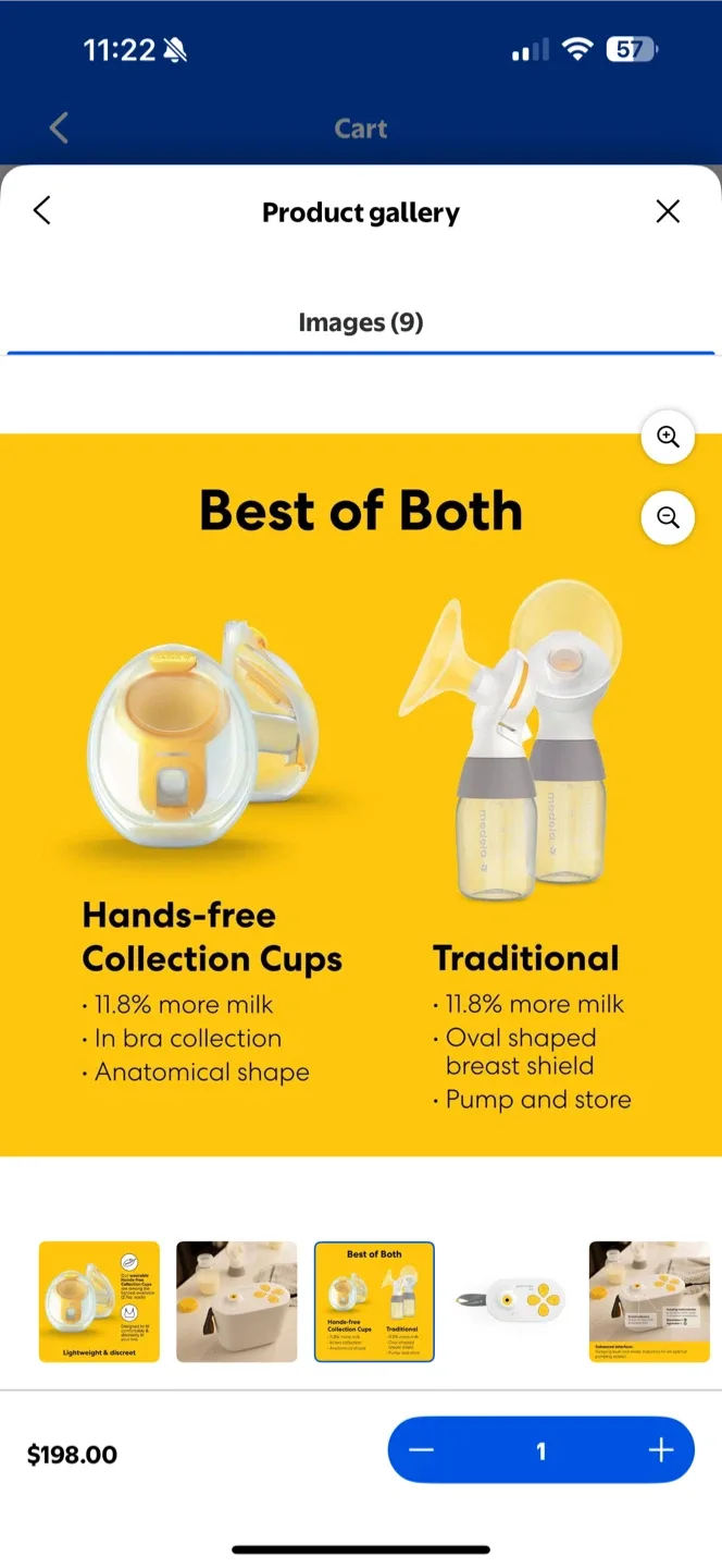 Medela Pump in Style with Hands-free Cups image indicator(5)