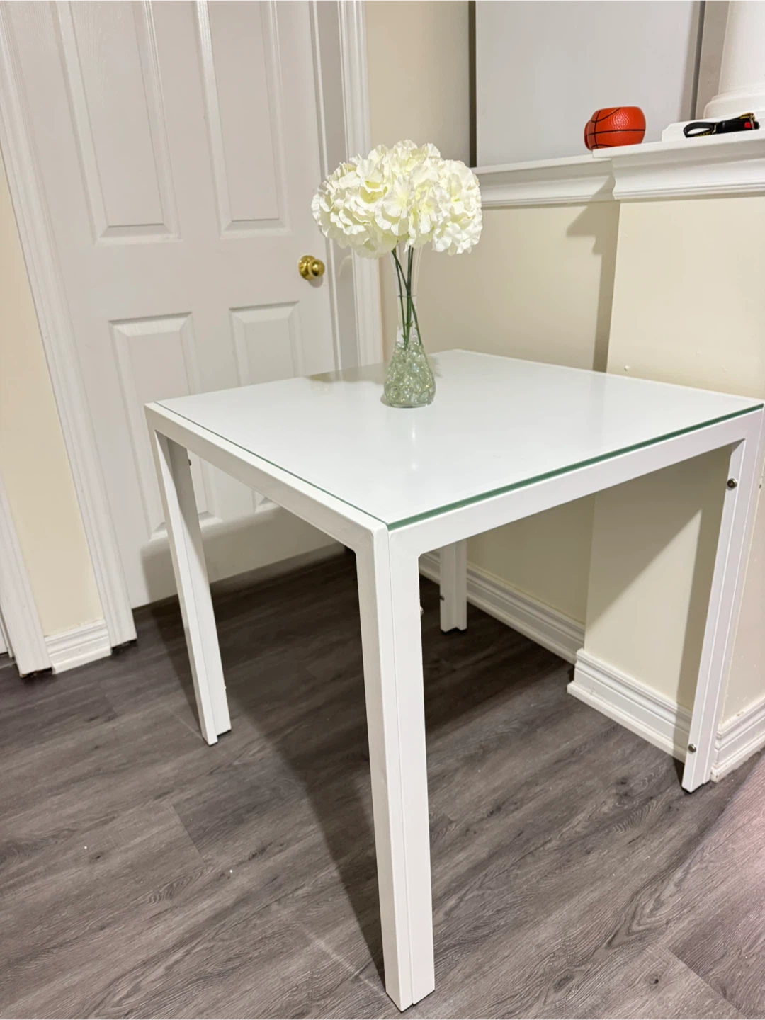 New Modern Dining Table Set with 2 Chairs - White - photo 3