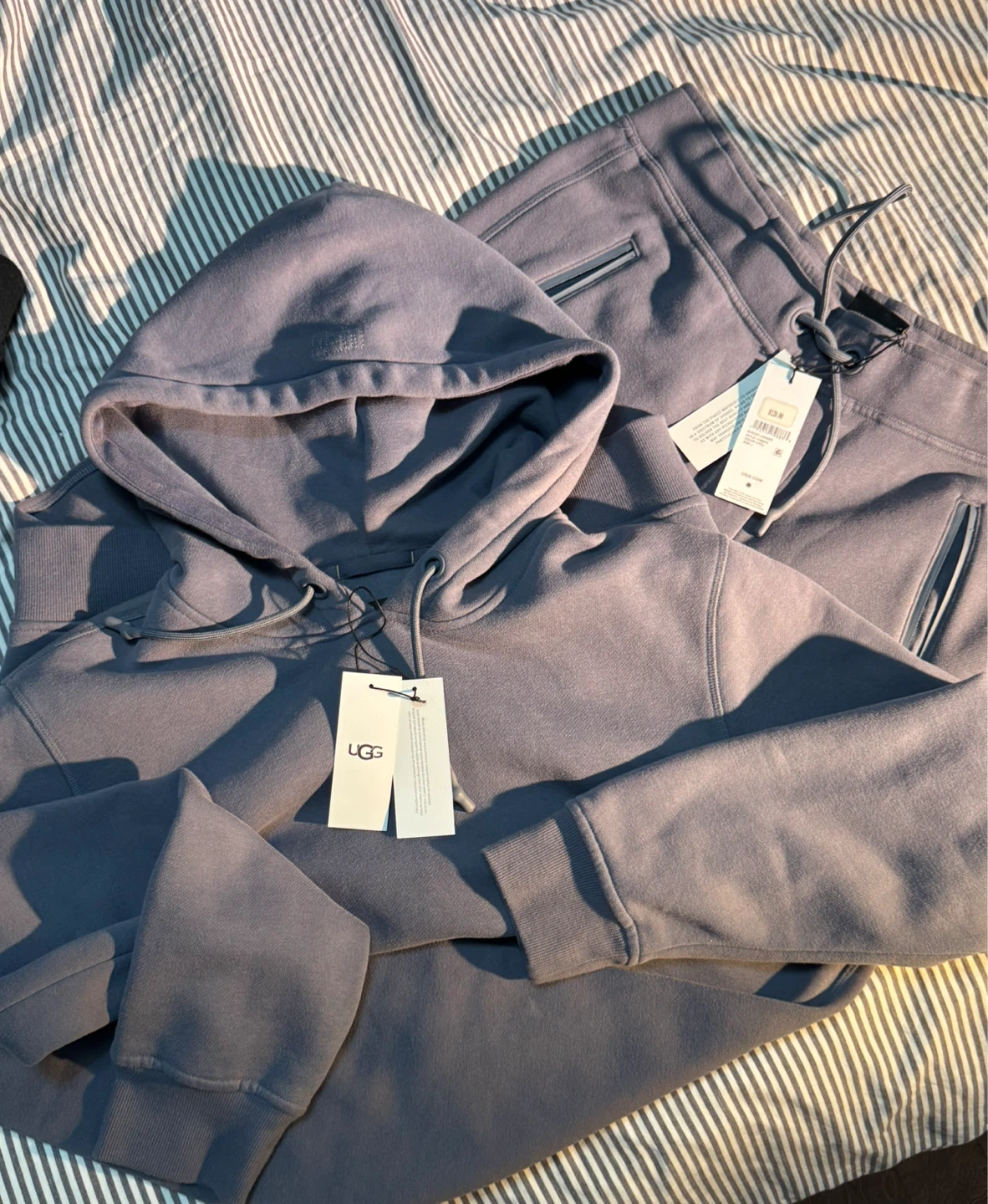 New UGG Hoodie & Sweatpants Set - Size L