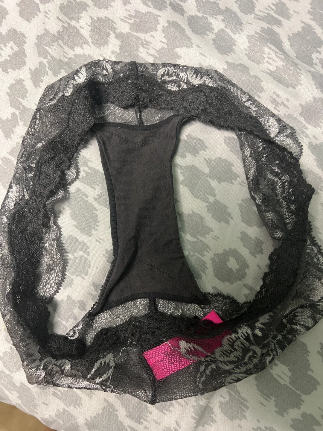 La Senza XS/TP Black Lace Panties image indicator(3)