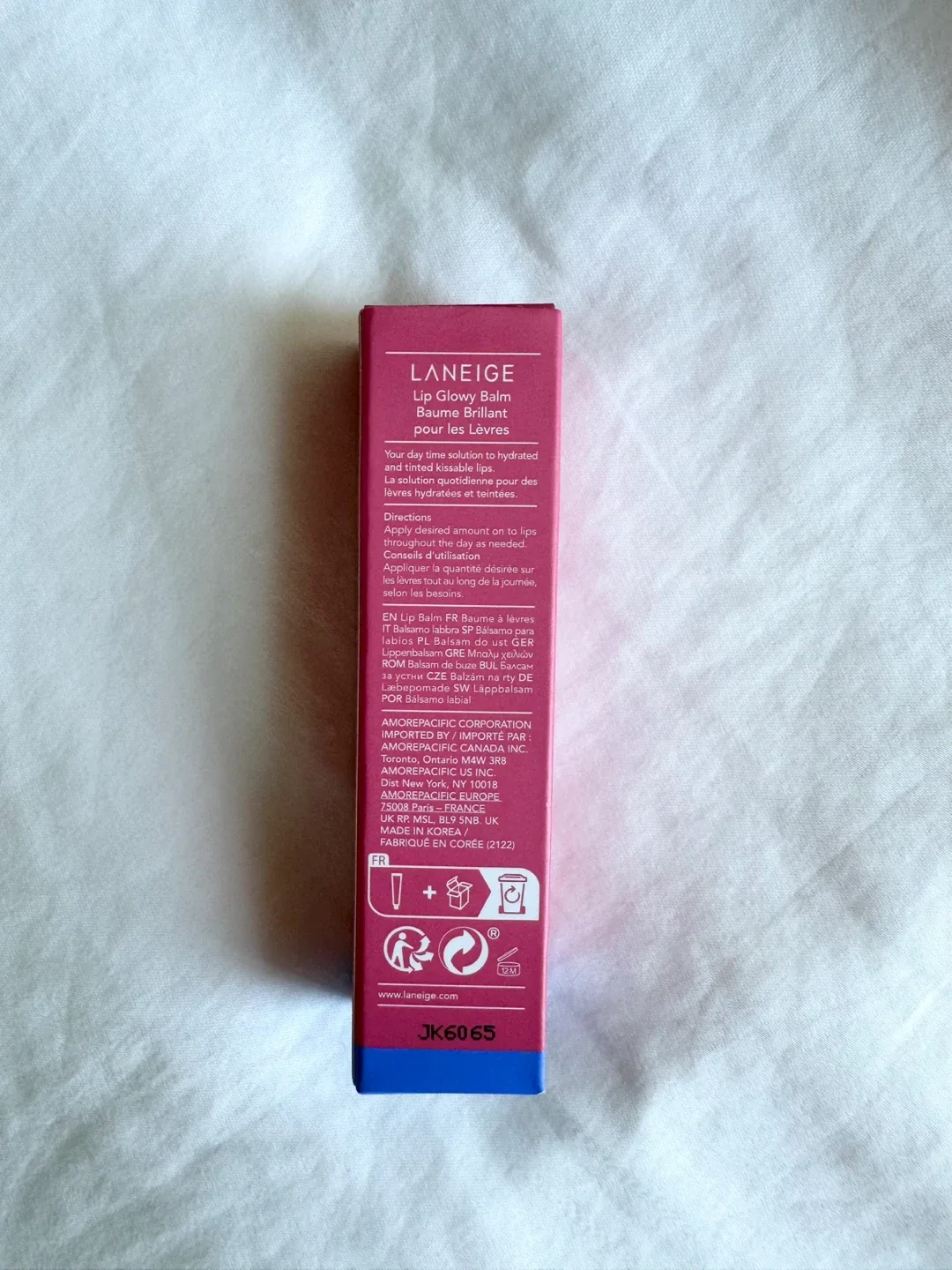 Brand new in box Laneige Lip Glowy Balm - Berry image indicator(3)