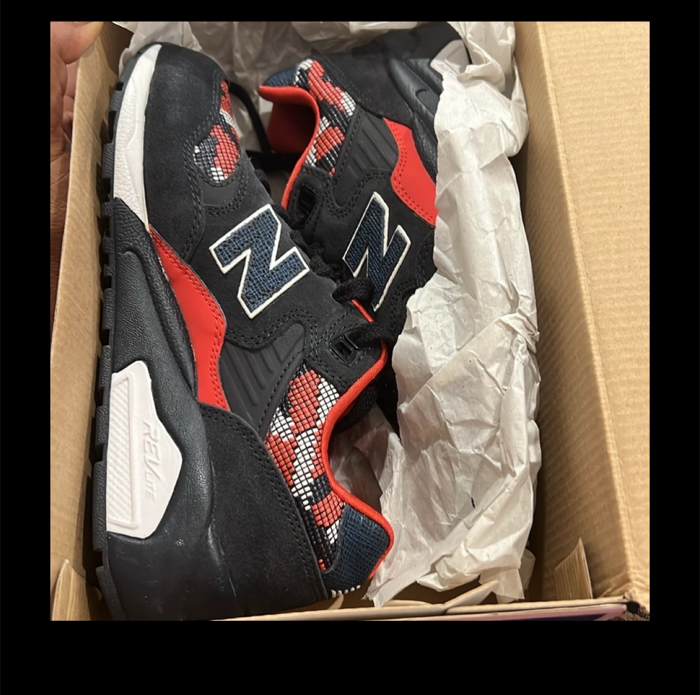 New Balance WRT580PW Navy/Red Size 6 - photo 2