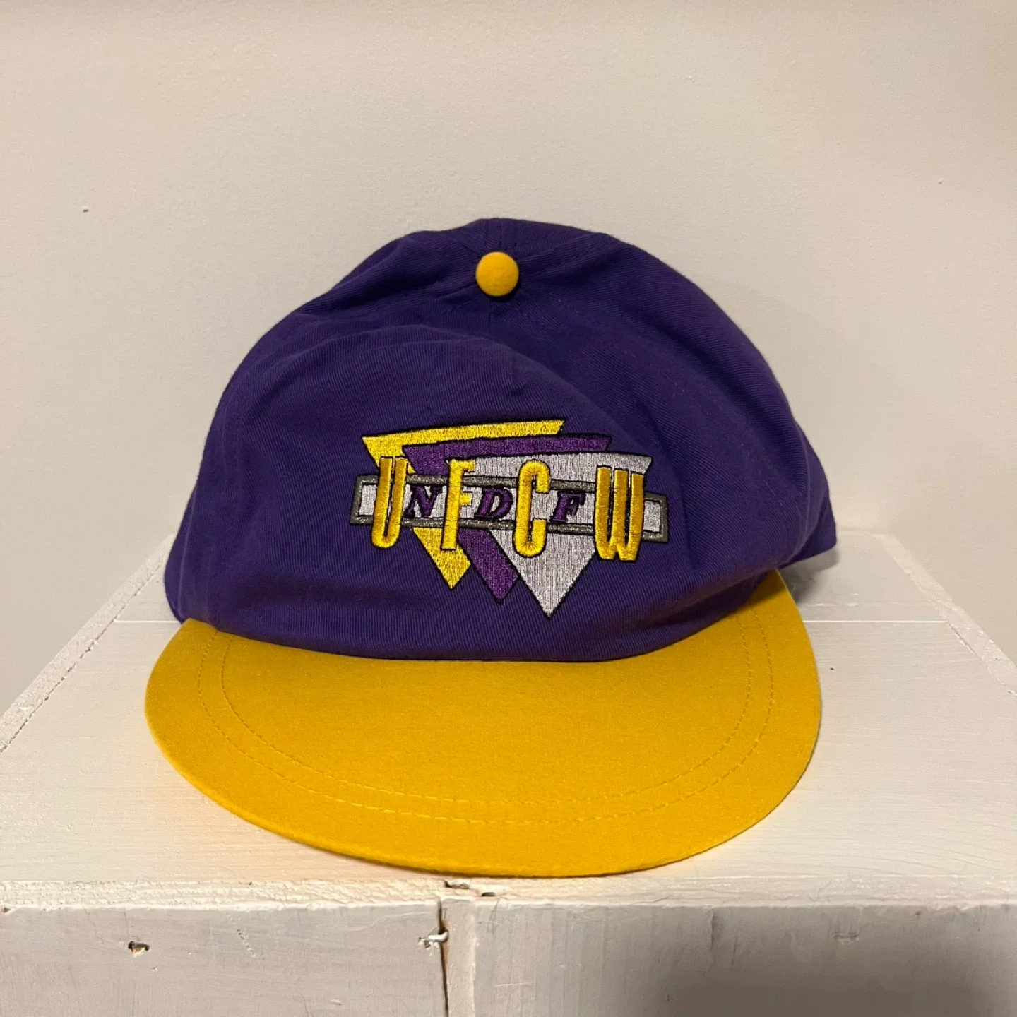 Vintage UFCW NDF Labour Union Hat thumbnail