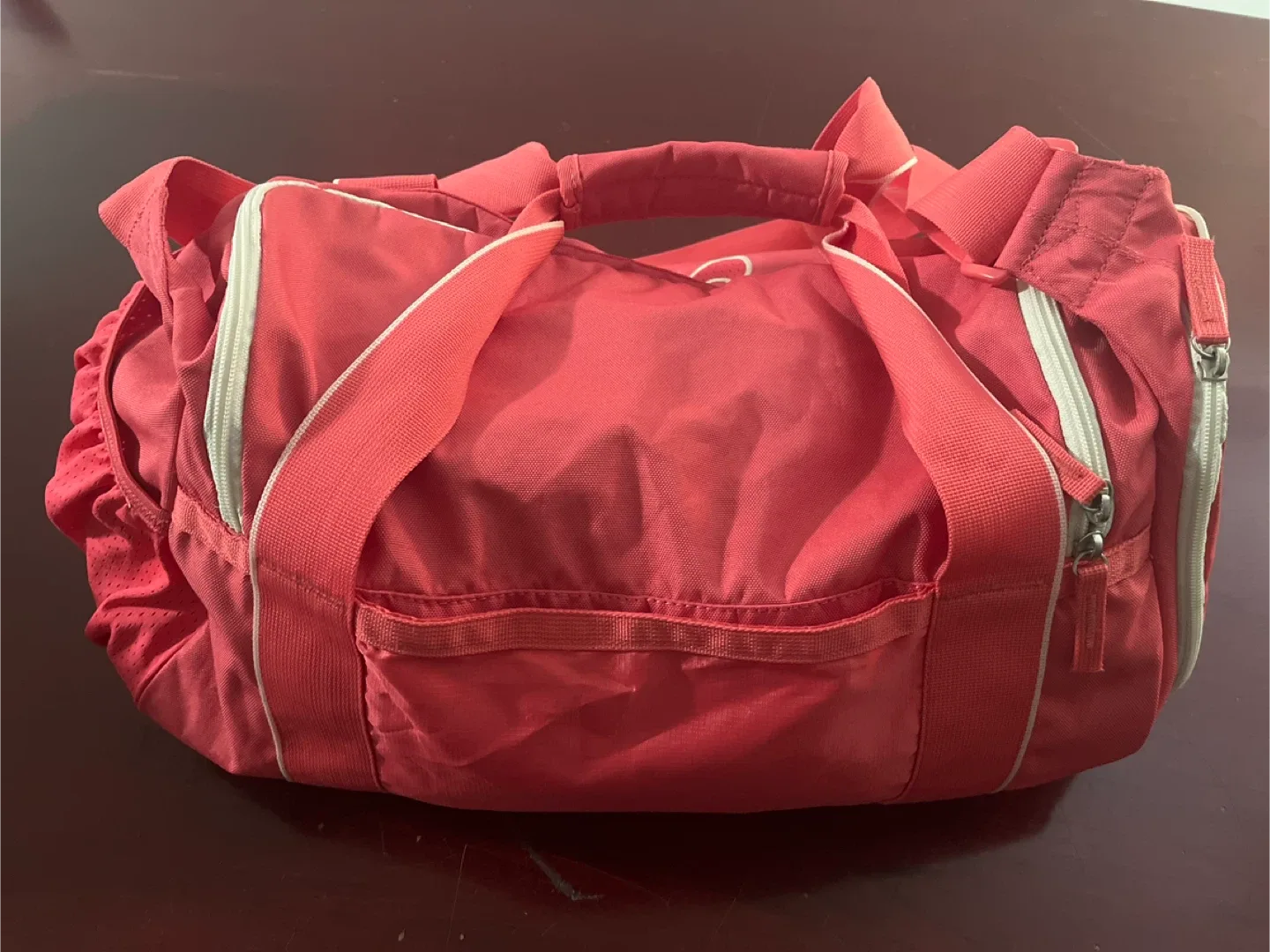 Nike Pink Duffle Bag image indicator(2)