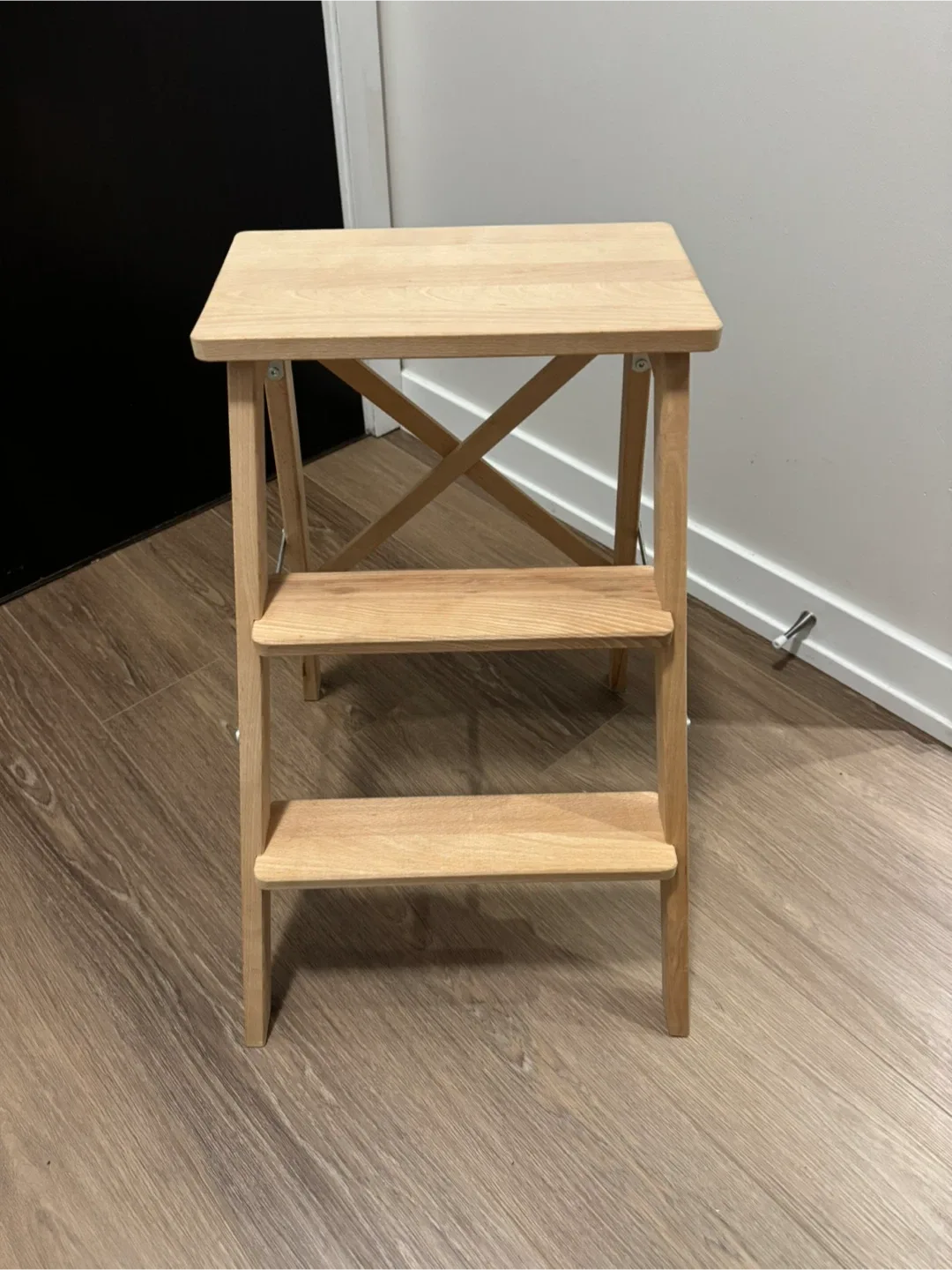 IKEA BEKVÄM Step Stool / ladder- Beech Wood thumbnail