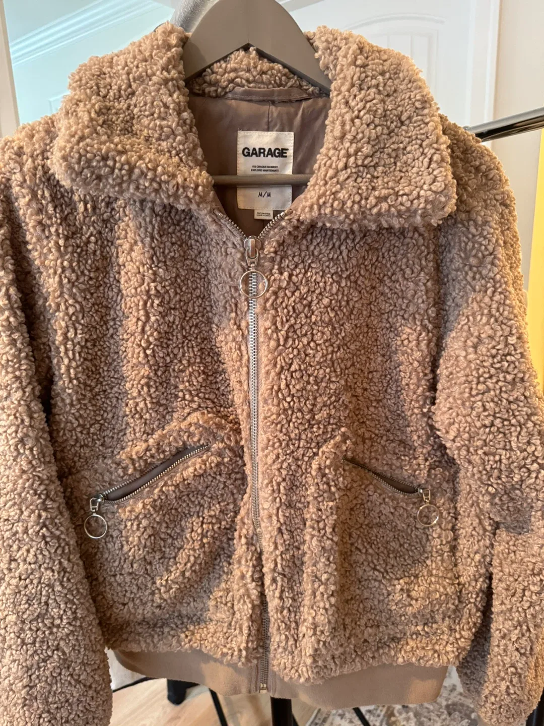 Garage Teddy Bomber Jacket - M/M thumbnail