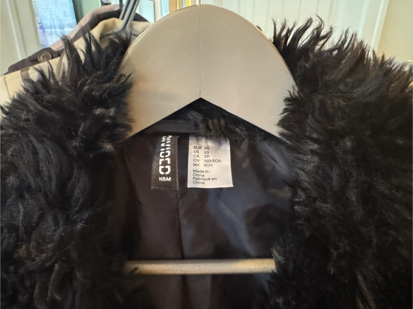 H&M Divided Faux Fur Jacket - XS - photo 2