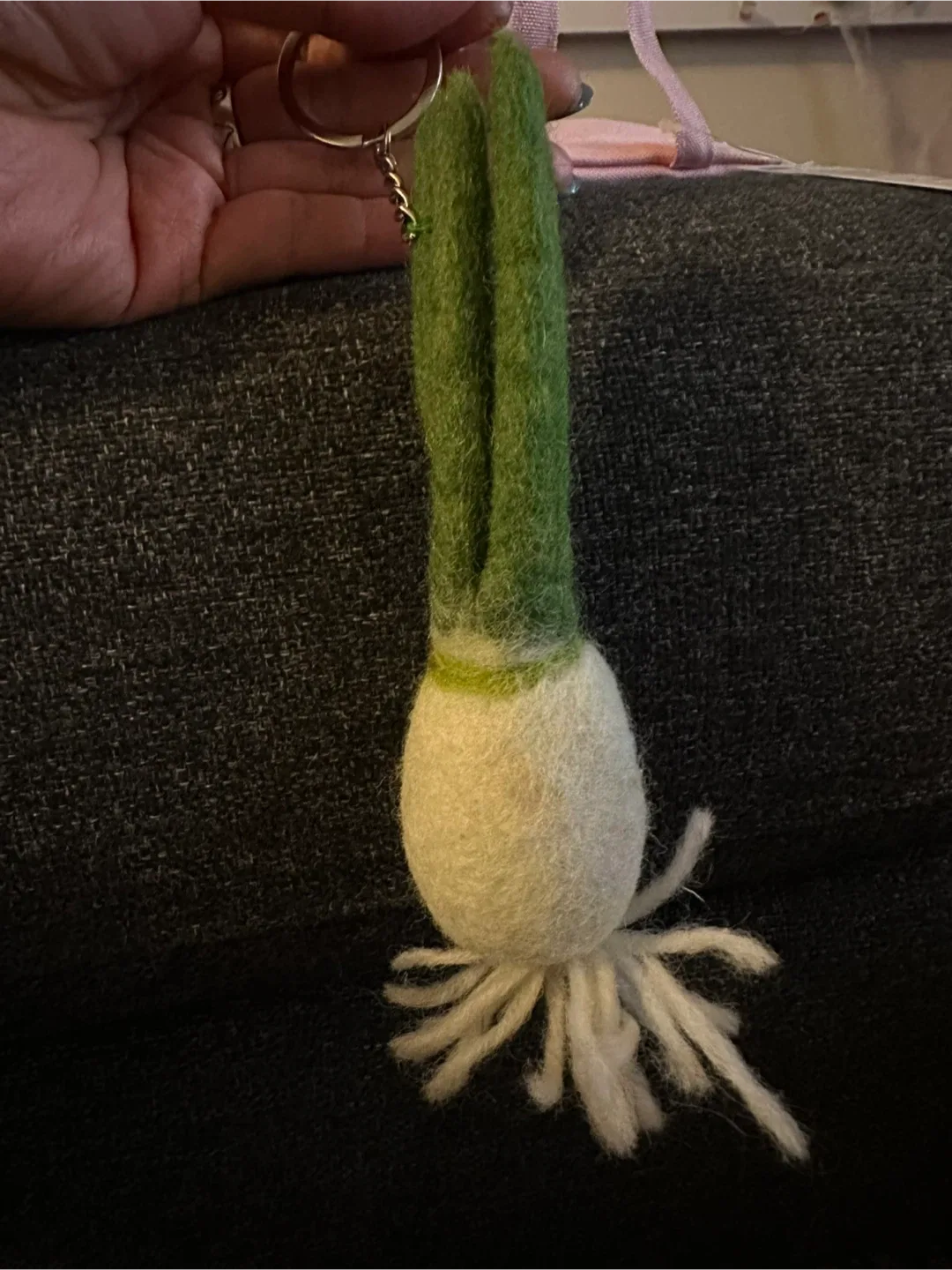 Green Onion Keychain image indicator(2)