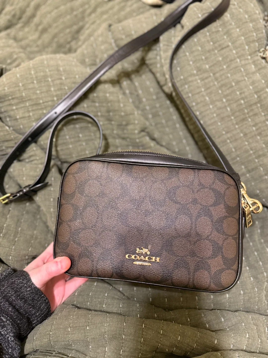 Coach Camera Bag in Signature Canvas thumbnail