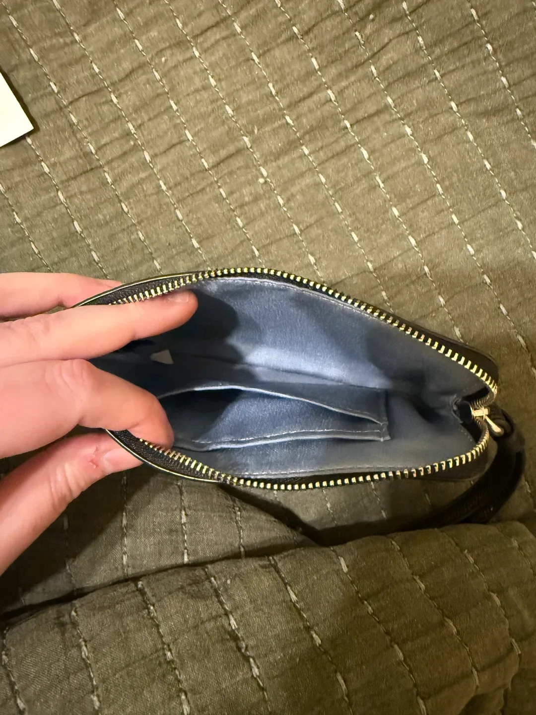 Coach Bee Print Corner Zip Wristlet - New image indicator(2)