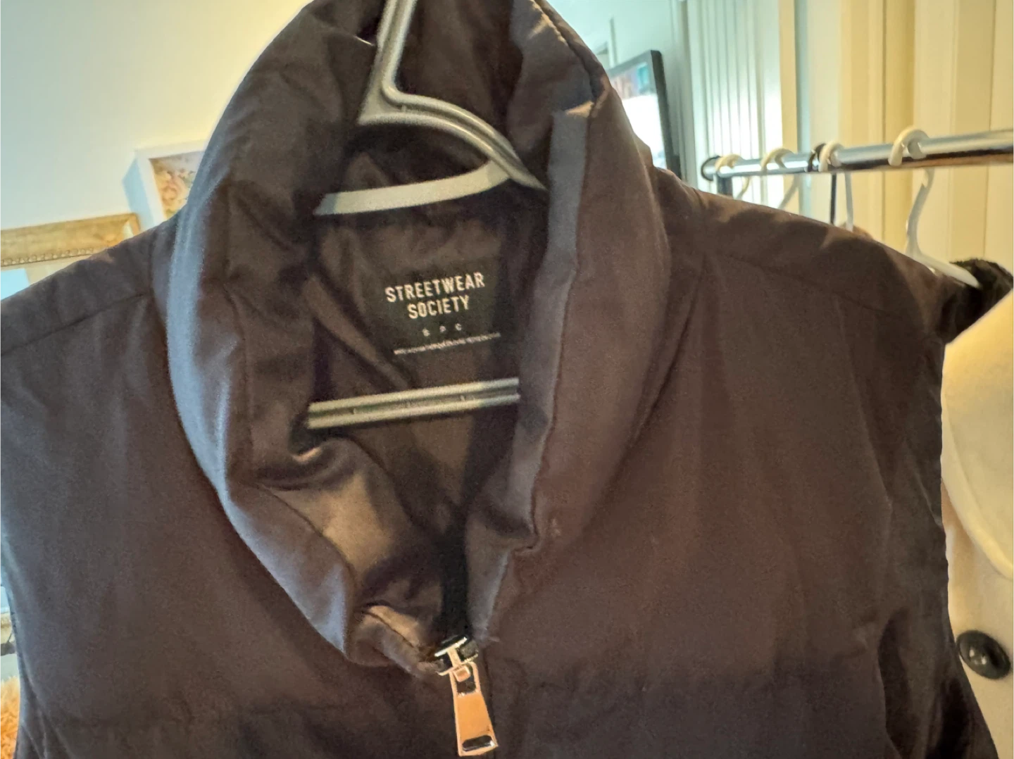 Streetwear Society Black Puffer Vest - photo 4