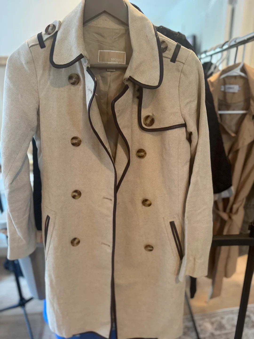 Michael Kors Trench Coat - Size XS thumbnail
