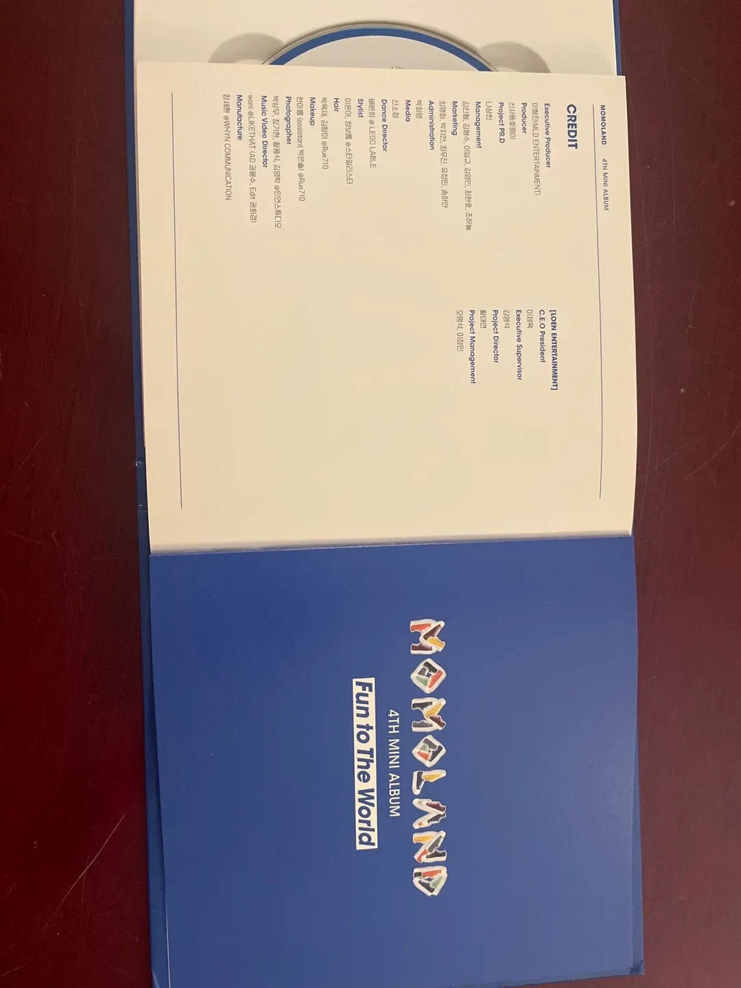 MOMOLAND Fun to The World 4th Mini Album image indicator(3)